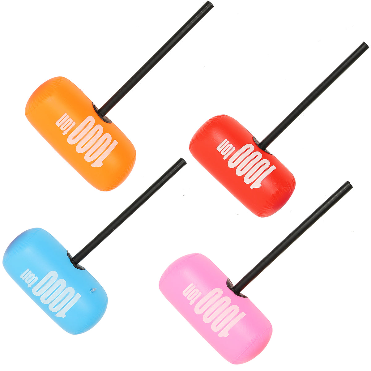 4pcs Inflatable Hammer PVC Toys Party Decor L853